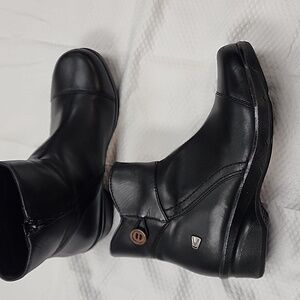 Keen black leather boots ladies 9.5